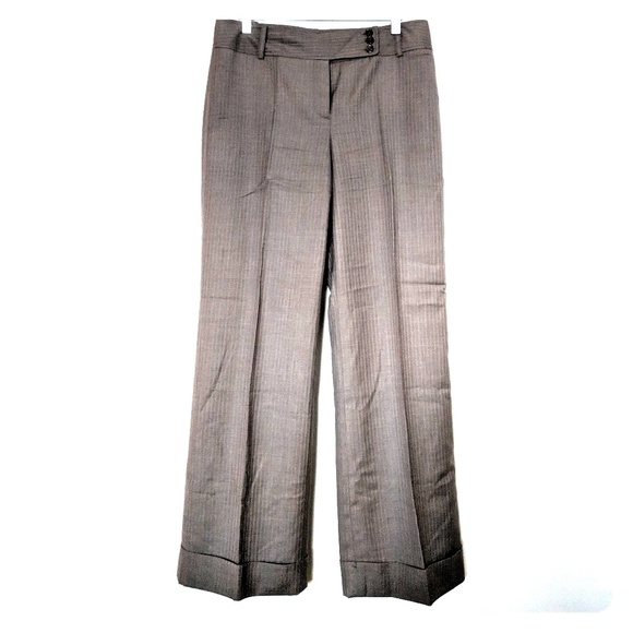 Ann Taylor Pants - 🌟Ann Taylor Wide Leg Pinstripe Margo Trousers